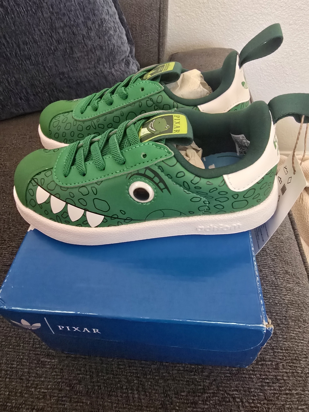 adidas Kids Pixar Dinosaur Sneakers